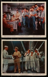 7d223 MISTER ROBERTS 5 color 8x10 stills 1955 Henry Fonda, William Powell & Jack Lemmon!
