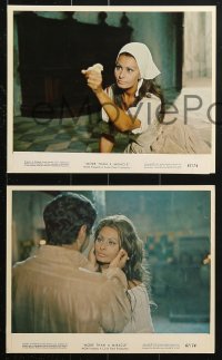 7d179 MORE THAN A MIRACLE 7 color 8x10 stills 1967 beautiful Italian Sophia Loren & Omar Sharif!