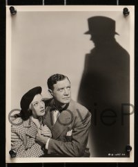 7d645 MYSTERIOUS INTRUDER 6 8x10 stills 1946 Dix finds where The Whistler made his first mistake!