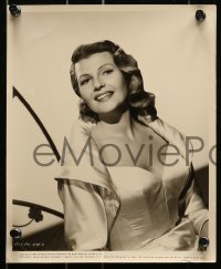 7d889 RITA HAYWORTH 3 8x10 stills 1956 stunningly gorgeous, images wearing cool outfits, dresses!
