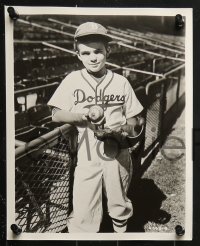 7d314 ROOGIE'S BUMP 24 8x10 stills 1954 real life Brooklyn Dodgers baseball including Roy Campanella