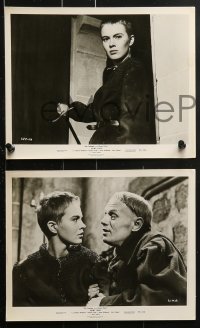 7d409 SAINT JOAN 12 8x10 stills 1957 Jean Seberg as Joan of Arc, Richard Widmark, Otto Preminger!