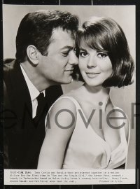 7d410 SEX & THE SINGLE GIRL 12 from 7.25x9.5 to 8x10.25 stills 1965 Tony Curtis & Natalie Wood!