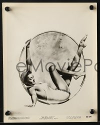 7d974 SKIRTS AHOY 2 8x10 stills 1952 both with great artwork of sexy sailor Esther Williams!
