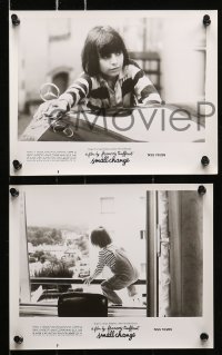 7d607 SMALL CHANGE 7 8x10 stills 1976 Francois Truffaut's L'Argent de Poche, coming of age comedy!