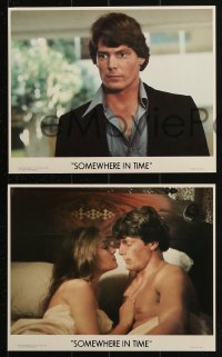7d240 SOMEWHERE IN TIME 4 8x10 mini LCs 1980 Christopher Reeve, Jane Seymour, cult classic!