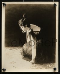 7d780 SYLVIA BREAMER 4 8x10 stills 1910s great intense portraits of the actress, one goofing off!