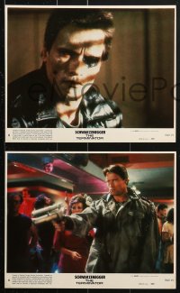 7d144 TERMINATOR 8 8x10 mini LCs 1984 Arnold Schwarzenegger, Hamilton, James Cameron sci-fi classic