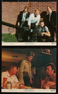 7d148 THUNDERBOLT & LIGHTFOOT 8 8x10 mini LCs 1974 Clint Eastwood, George Kennedy & Jeff Bridges!