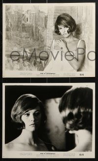 7d559 TIME OF INDIFFERENCE 8 8x10 stills 1966 Claudia Cardinale, Rod Steiger!