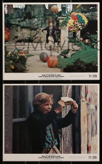 7d001 WILLY WONKA & THE CHOCOLATE FACTORY 12 color 8x10 stills 1971 Wilder, scrumdidilyumptious!