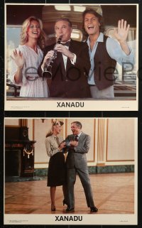 7d187 XANADU 7 8x10 mini LCs 1980 Olivia Newton-John, Gene Kelly, Michael Beck, a fantasy musical!