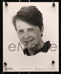 7d546 SECRET OF MY SUCCESS 8 English 8x10 stills 1987 wacky Michael J. Fox w/sexy Helen Slater!