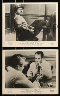 7d494 12 ANGRY MEN 8 English FOH LCs 1957 Henry Fonda, Sidney Lumet classic, images of key scenes!