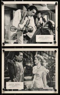 7d504 CAPTAIN HORATIO HORNBLOWER 8 English FOH LCs R1960s Gregory Peck & pretty Virginia Mayo!