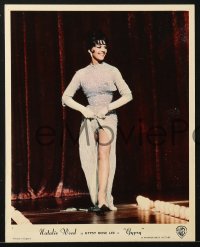 7d277 GYPSY 2 color English FOH LCs 1962 sexiest Natalie Wood strutting her stuff on stage!