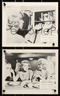 7d517 HOUSE OF WOMEN 8 English FOH LCs 1962 Walter Doniger, women's prison, Shirley Knight!