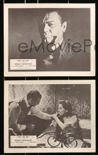 7d535 PAY OR DIE 8 English FOH LCs 1960 great images of Ernest Borgnine, Lampert, Marty vs the Mafia!