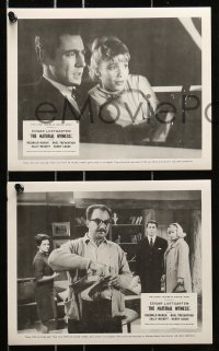 7d544 SCALES OF JUSTICE 8 TV English FOH LCs 1965 host Edgar Lustgarden, The Material Witness!