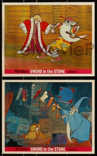7d263 SWORD IN THE STONE 3 color English FOH LCs 1964 Disney's cartoon story of King Arthur & Merlin!
