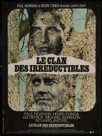 7f100 SOMETIMES A GREAT NOTION French 15x21 1972 different art of Paul Newman & Henry Fonda!