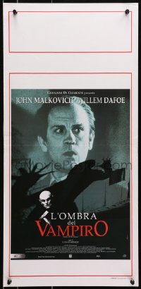 7f904 SHADOW OF THE VAMPIRE Italian locandina 2000 John Malkovich as F.W. Murnau & Willem Dafoe!