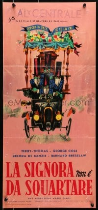 7f930 TOO MANY CROOKS Italian locandina 1958 wacky art of Terry-Thomas, George Cole, Sidney James!