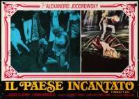 7f954 FANDO & LIS Italian 19x26 pbusta 1980 Alejandro Jodorowsky, completely bizarre!