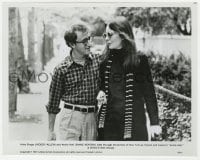 7h090 ANNIE HALL 8x10.25 still 1977 Woody Allen & Diane Keaton walk through streets of New York City!