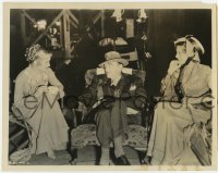 7h117 BECKY SHARP candid 8x10.25 still 1935 final image of Lowell Sherman on set with Dee & Hopkins!