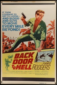 7k232 BACK DOOR TO HELL 40x60 1964 beyond Luzon, the code was live, love, and kill like an animal!