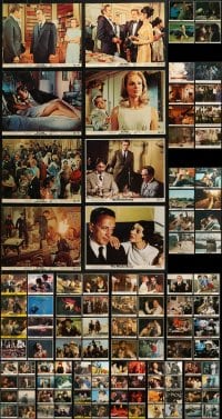 7m179 LOT OF 132 MINI LOBBY CARDS 1980s great scenes from a variety of different movies!