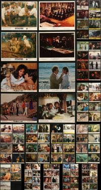 7m182 LOT OF 101 MINI LOBBY CARDS 1970s-1980s great scenes from a variety of different movies!