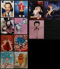 7m294 LOT OF 11 COLOR CARTOON 8X10 REPRO PHOTOS 2000s Disney, Looney Tunes & more!