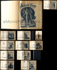 7m156 LOT OF 1 1926 PICTURE SHOW ENGLISH MOVIE MAGAZINE BOUND VOLUME 1926 1,000 pages of content!