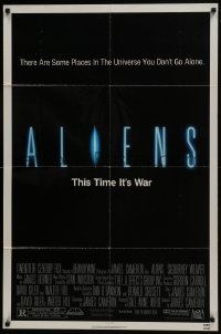 7p012 ALIENS 1sh 1986 there are some places in the universe you don't go alone, this time it's war!