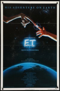 7p223 E.T. THE EXTRA TERRESTRIAL NSS style 1sh 1982 Steven Spielberg classic, John Alvin art!