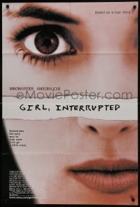 7p310 GIRL, INTERRUPTED DS 1sh 1999 Winona Ryder, Angelina Jolie, Brittany Murphy