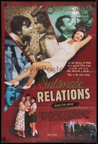 7p401 INTIMATE RELATIONS advance 1sh 1996 Julie Walters, Rupert Graves & Laura Sadler!