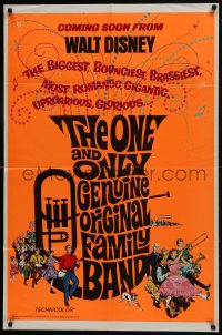 7p590 ONE & ONLY GENUINE ORIGINAL FAMILY BAND advance 1sh 1968 laughingest star-spangled hullabaloo!