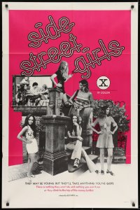 7p777 SIDE STREET GIRLS 1sh 1971 they may be young but they'll take anything you've got!