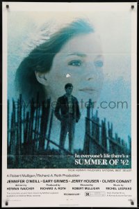 7p851 SUMMER OF '42 1sh 1971 in everyone's life there's a summer like this, Jennifer O'Neill!