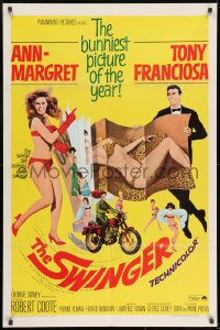 7p861 SWINGER 1sh 1966 super sexy Ann-Margret, Tony Franciosa, it swings like nothing ever swung!