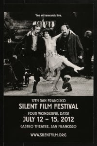 7r161 17TH ANNUAL SAN FRANCISCO SILENT FILM FESTIVAL 11x17 film festival poster 2012 Clara Bow!