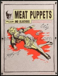 7r045 MEAT PUPPETS/BLACKBOX signed #63/100 17x23 art print 2015 by the artist and the Kirkwoods!