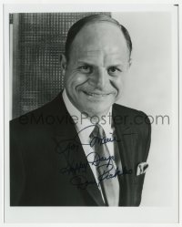 7s888 DON RICKLES signed 8x10 REPRO 1980s great smiling head & shoulders portrait in suit & tie!