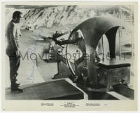 7s404 DONALD PLEASENCE signed 8x10 still 1967 as James Bond's nemesis in You Only Live Twice!