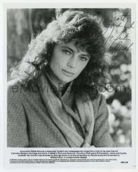 7s475 JACQUELINE BISSET signed 8x10 still 1981 c/u of the beautiful actress in Rich and Famous!