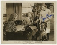 7s476 JAMES CAGNEY signed 8x10.25 still 1947 with Bendix & sister Jeanne in The Time of Your Life!
