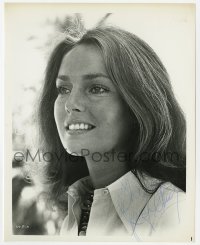 7s494 JENNIFER O'NEILL signed 8x10 still 1973 smiling c/u of the beautiful actress from Lady Ice!